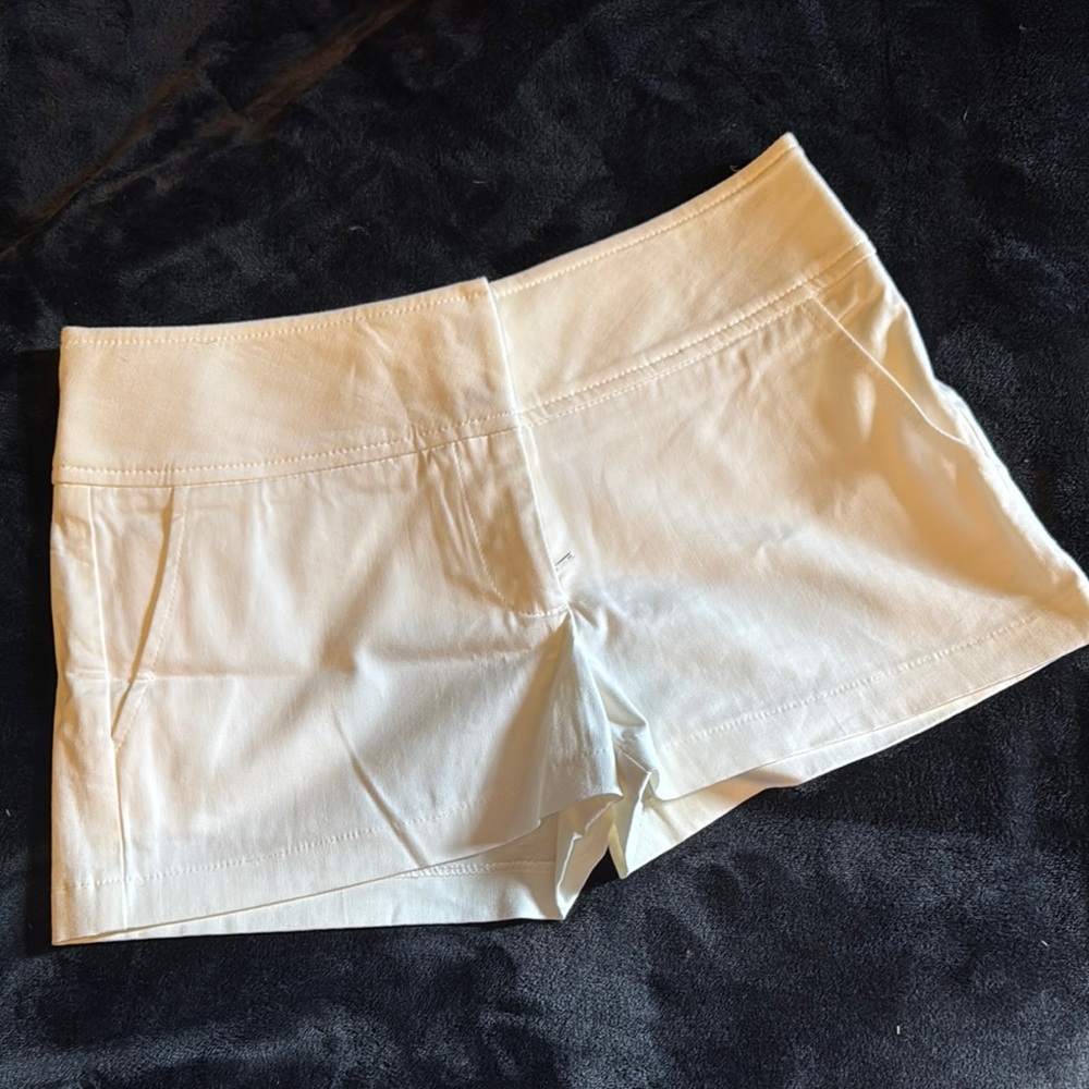 Women's White Shorts